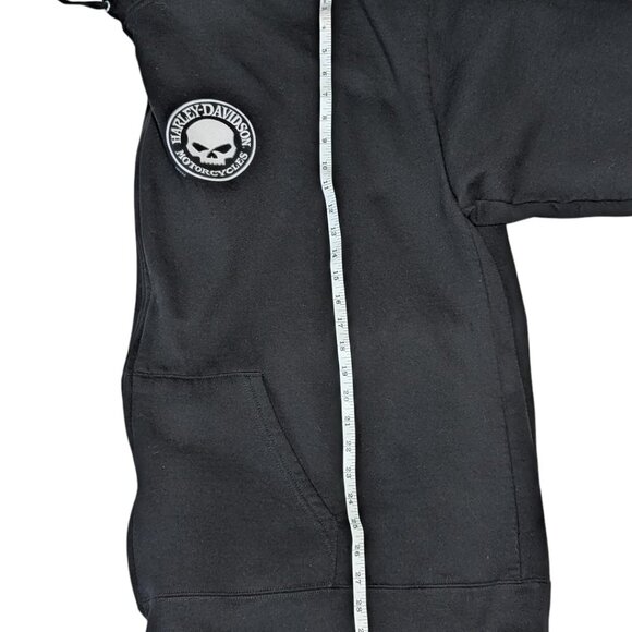🔥 Harley-Davidson Gold Rush Zip-Up Hoodie (4XL) – Perfect Christmas Gift! 🎄 - Picture 10 of 10